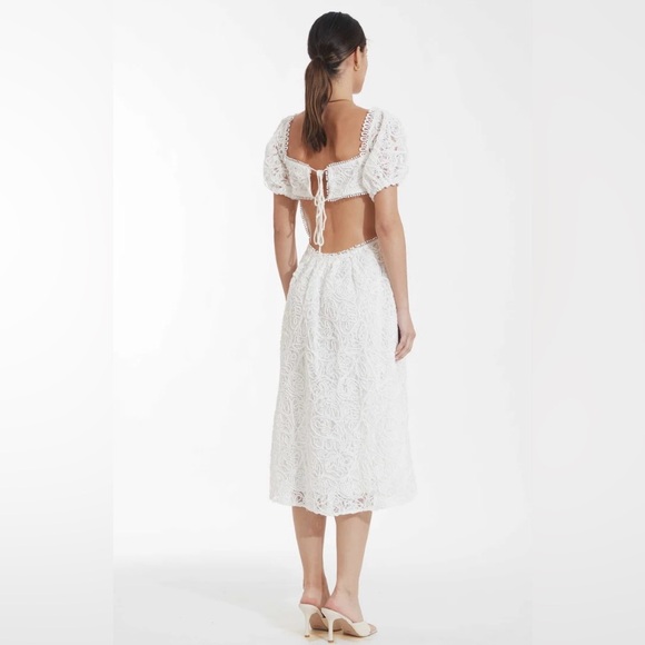 Elliatt White Lace Dress - Picture 3 of 12